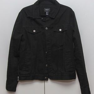 Forever 21 Black Denim Jacket